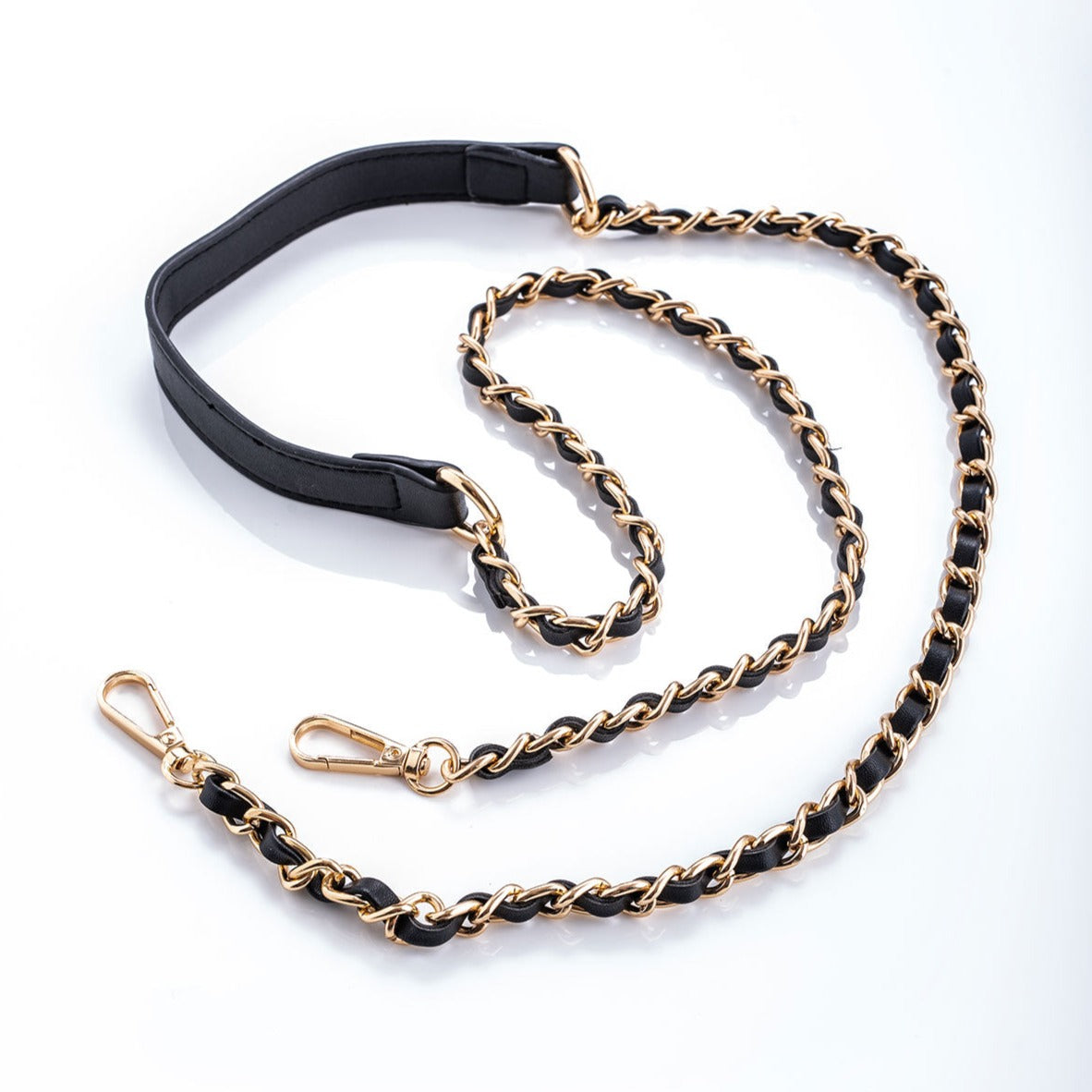 Vegan Leather Chain Strap