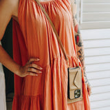 iPhone Tan Premium Leather cover, Strap & Purse