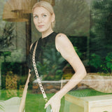 Phone Leather Link strap - Metallic Gold w Gold Fittings