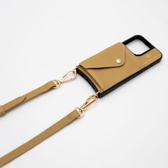 iPhone Tan Premium Leather Cover & Strap