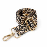 Leopard Print Woven Strap