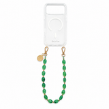 Shamrock Glow Beaded Wristlet