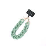 Chunky Sage Wristlet