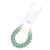 Chunky Sage Wristlet