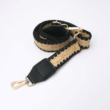 Marlowe Black Woven Strap