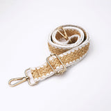 Marlowe White Woven Strap