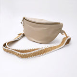 Marlowe White Woven Strap