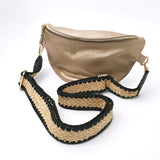 Marlowe Black Woven Strap