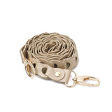 Phone Leather Link strap - Metallic Gold w Gold Fittings