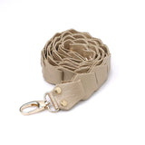 Leather Link strap - Metallic Gold  w Gold Fittings