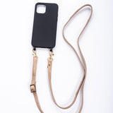 Metallic Gold Leather Purse & Strap