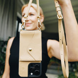 iPhone Tan Premium Leather Cover & Strap