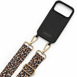 Leopard Print Woven Strap