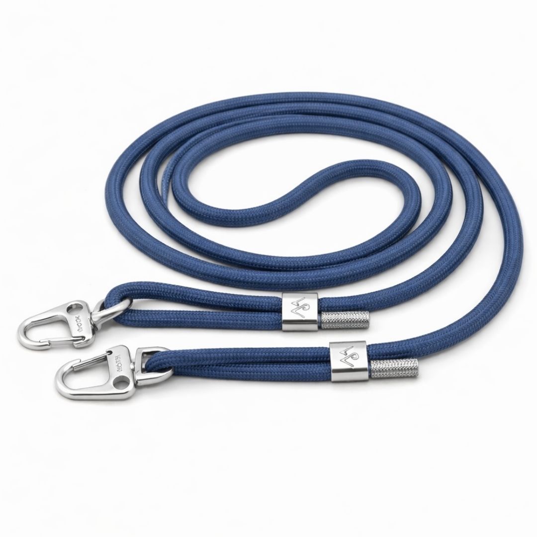 Ice Blue Braided Strap