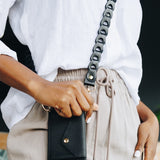 Samsung Black Premium Leather Cover & Strap