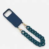 Chunky Ice Blue Wristlet