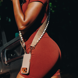 Mocha Glow Beaded Strap