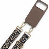 Leopard Print Woven Strap