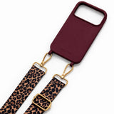 Leopard Print Woven Strap