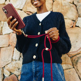 Merlot Phone Lanyard