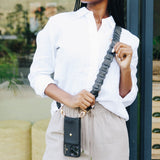 Samsung Black Premium Leather Cover & Strap