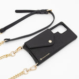 Samsung Black Premium Leather Cover & Strap