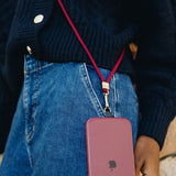 Merlot Phone Lanyard