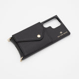 Samsung Black Premium Leather Cover & Strap
