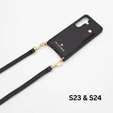 Samsung Black Premium Leather Cover & Strap