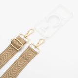 Champagne Woven Strap