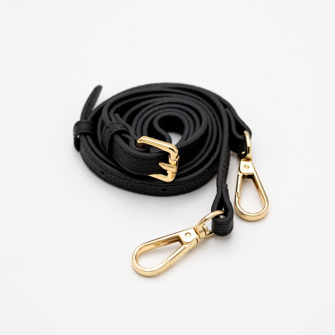 iPhone Black Premium Leather cover, Strap & Purse