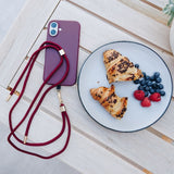 Merlot Phone Lanyard