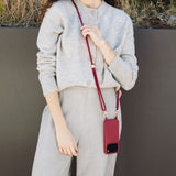 Merlot Braided Strap