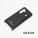 Samsung Black Premium Leather Cover & Strap