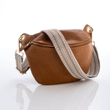 Toffee Leather Bum Bag (w Gold Fittings)