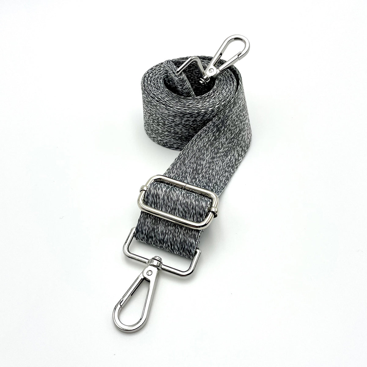 Grey Melange Woven Strap