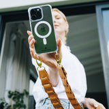 Leather Link strap - Toffee w Gold Fittings