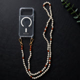 Mocha Pearl Chain Strap