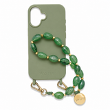 Shamrock Glow Beaded Wristlet