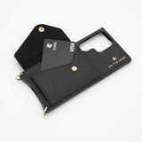 Samsung Black Premium Leather Cover & Strap