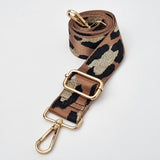 Black Leather Bum Bag (w Gold Fittings)