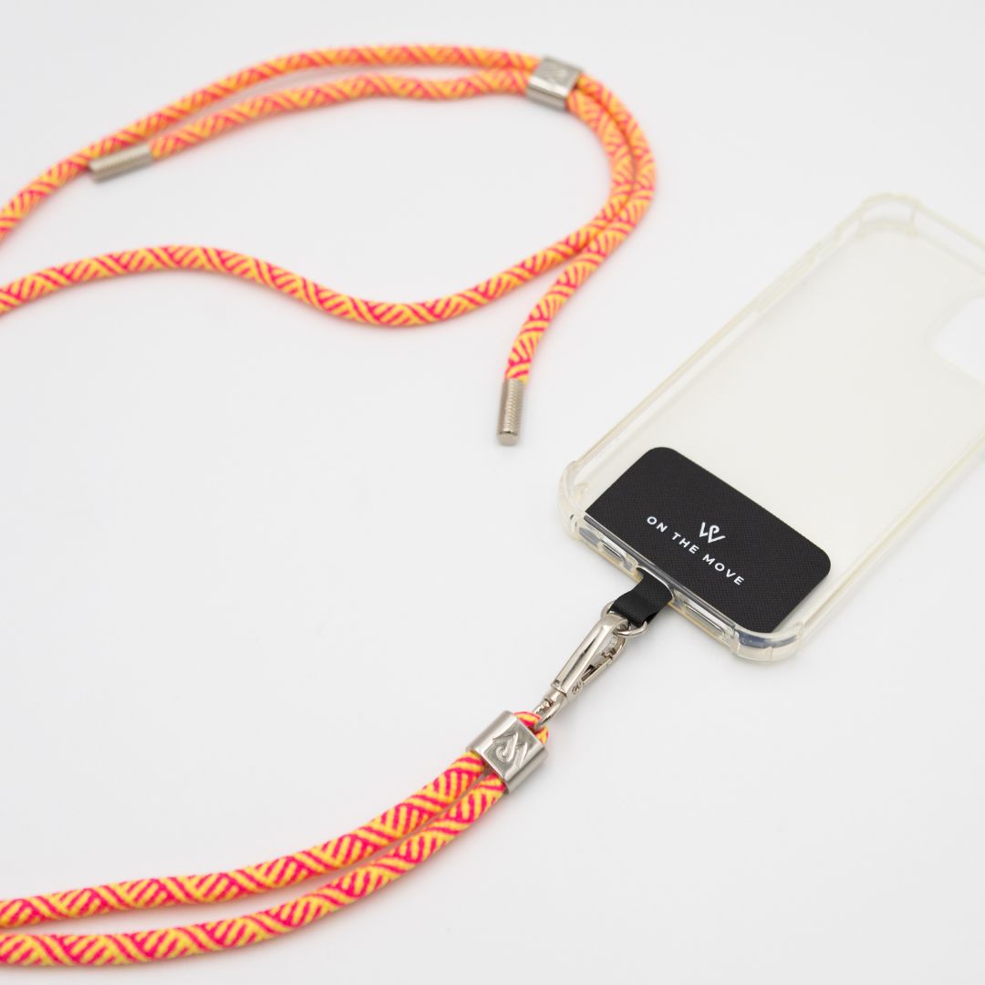 Tropical Twist Crossbody Phone Lanyard