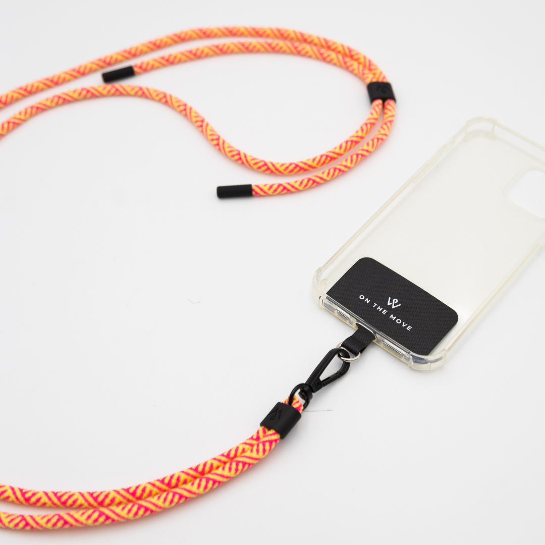 Tropical Twist Crossbody Phone Lanyard