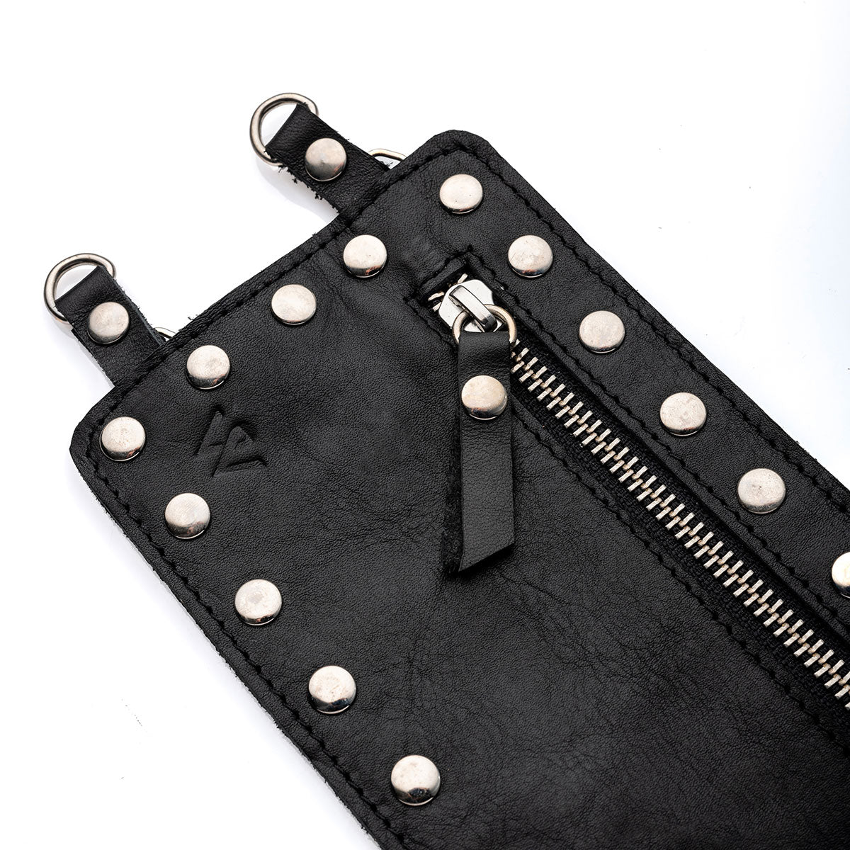 Black purse discount with silver studs